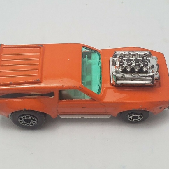 Matchbox N°34 VANTASTIC 1975 MADE IN ENG Orange - Picture 2 of 5